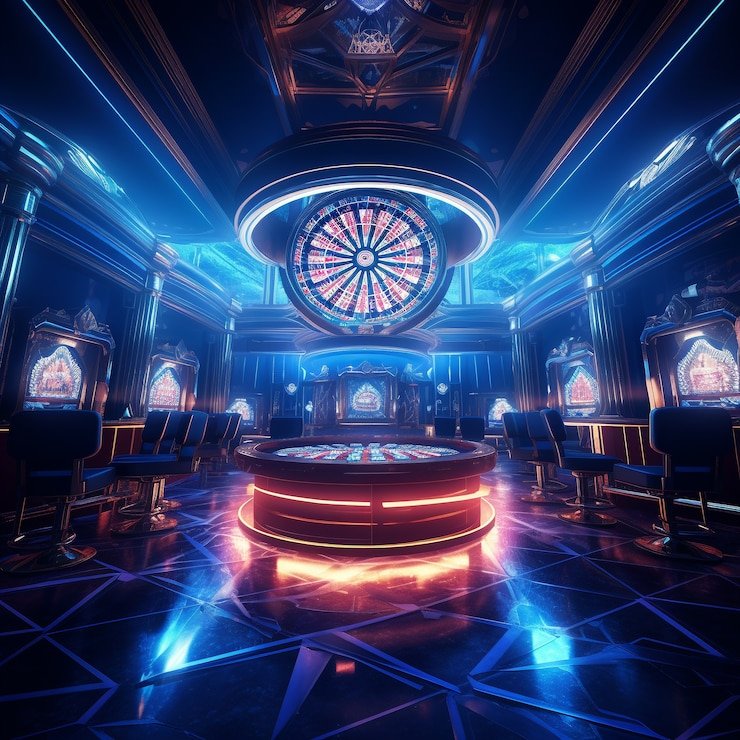 Detail simbol wild dan scatter di Adventures Beyond Wonderland