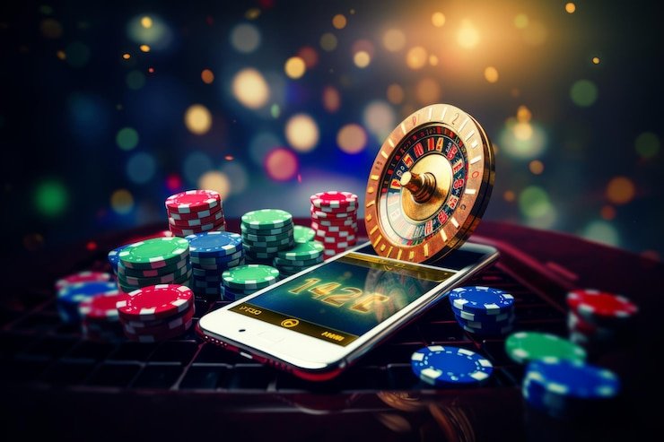 Tampilan antarmuka kontrol taruhan di Adventures Beyond Wonderland mobile